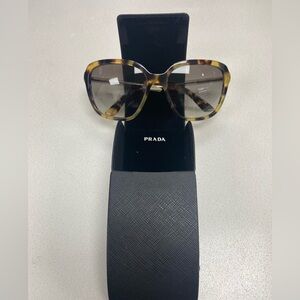 Prada Brown Tortoise Sunglasses